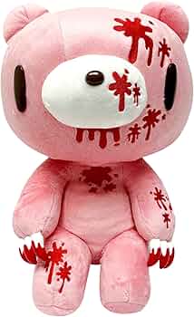 カラフルなクマの置物 ピンク Amazon.co.jp: 憂鬱なクマと憂鬱 - ピンクの憂鬱なクマと憂鬱な