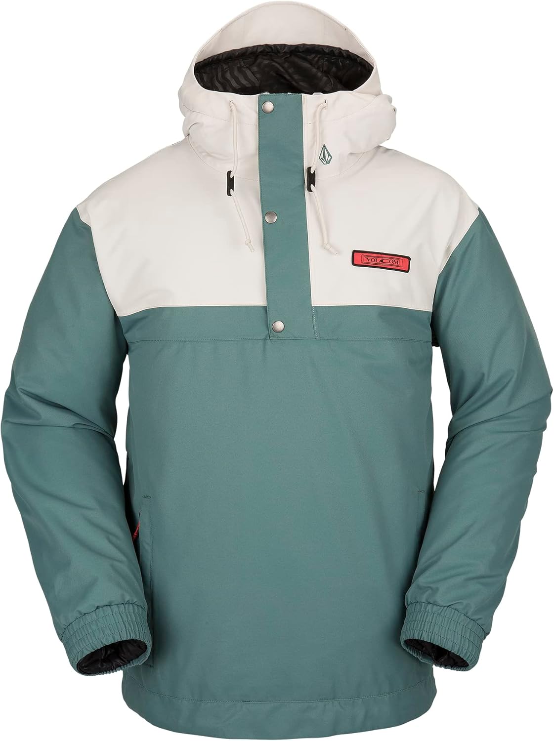 Volcom Chaqueta de snowboard con capucha Anarok para hombre