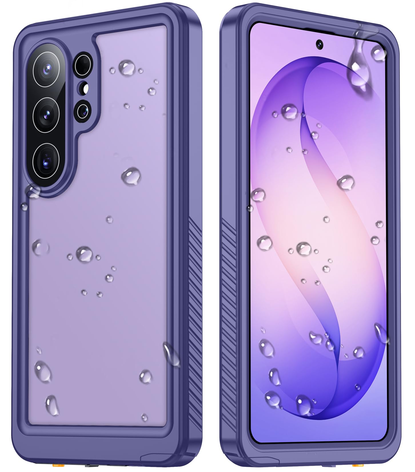 Temdan Designed for Samsung Galaxy S26 Ultra Case Waterproof, Purple