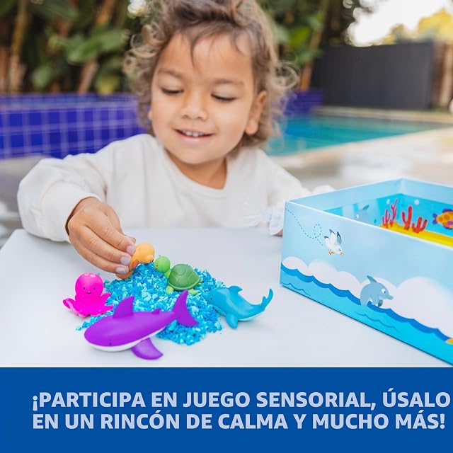 Foto 5 de 6 de Learning Resources Playfoam Pluffle - Set Sensorial Infantil con Figuras Marinas - Desde 3 Años