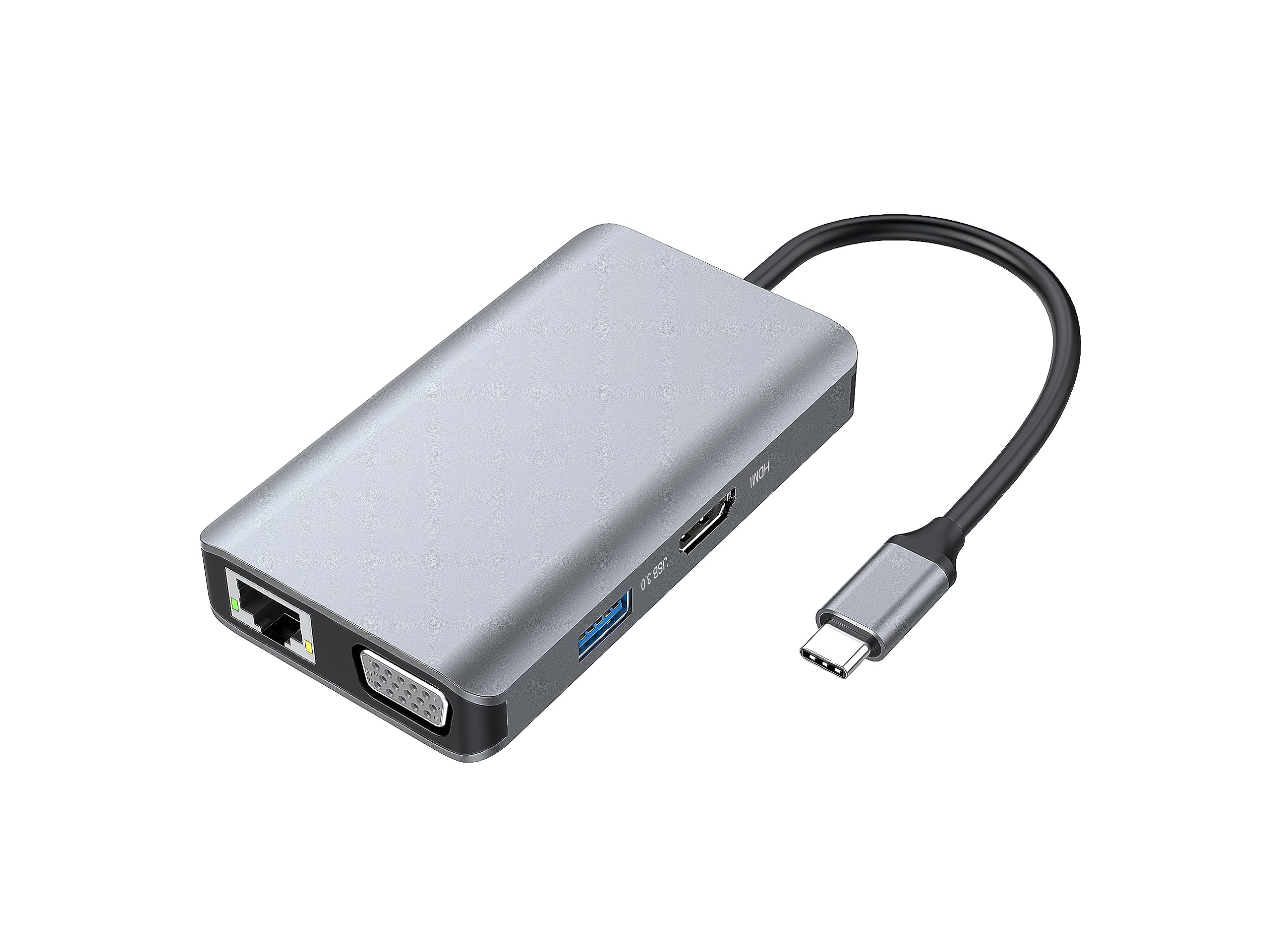 DONN21G notebook dock/port replicator Wired USB 3.2 Gen 1 (3.1 Gen 1) Type-C Grey