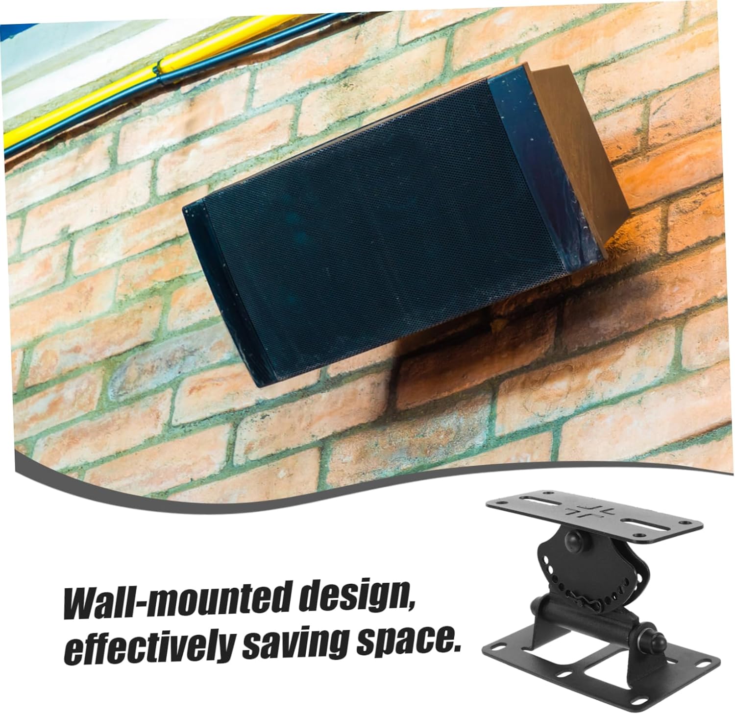Versatile Speaker Stand Wall Mount Bracket for Hi-fi Speakers Audio Systems Studio Monitor