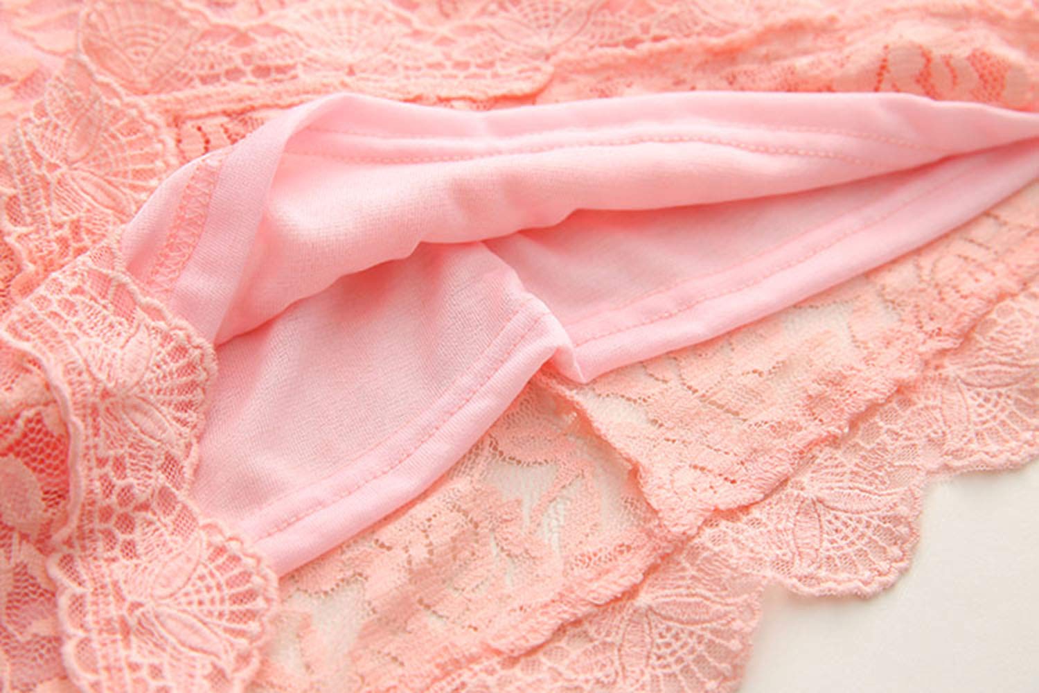 Vestidos de Bautizo Bordado Flor para Niñas 1-14 años Encaje Boda Fiesta