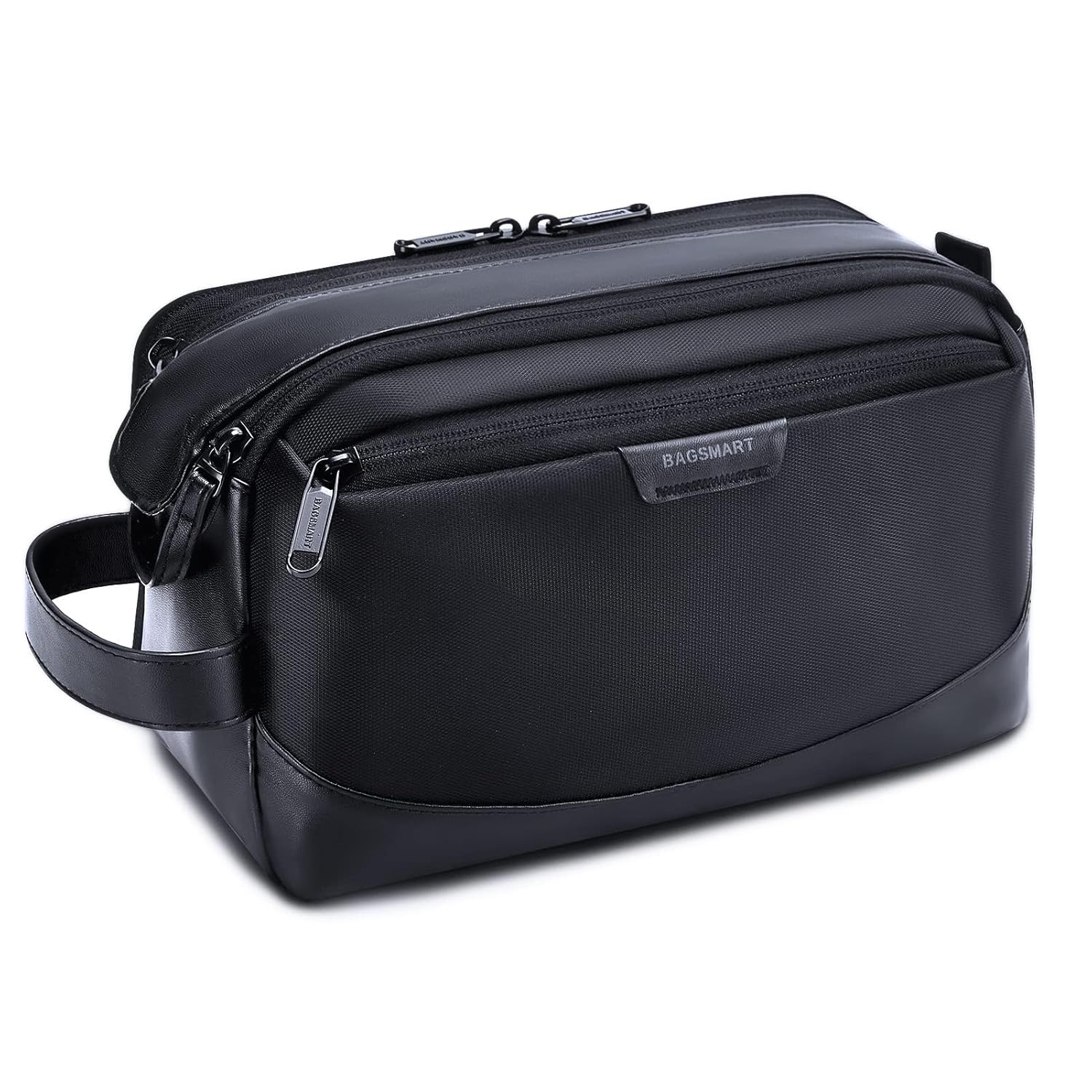 BAGSMART Toiletry Bag for Men Large Travel Toiletry Organizer Dopp Kit Water-resistant Shaving Bag for Toiletries Accessories -