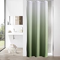 Vista 21 de MitoVilla - Cortina de ducha de tela de nido de abeja burdeos, cortinas de ducha con textura de nido de abeja modernas para decoración de lujo