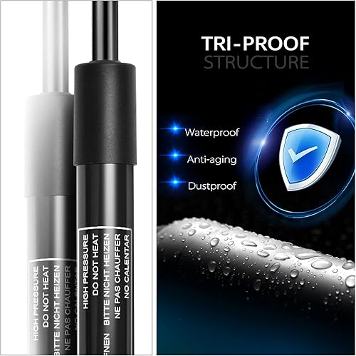 Miniatura 4 de Juego de 2 amortiguadores de gas para portón trasero para Chevrolet Equinox Pontiac Torrent 2008-2009