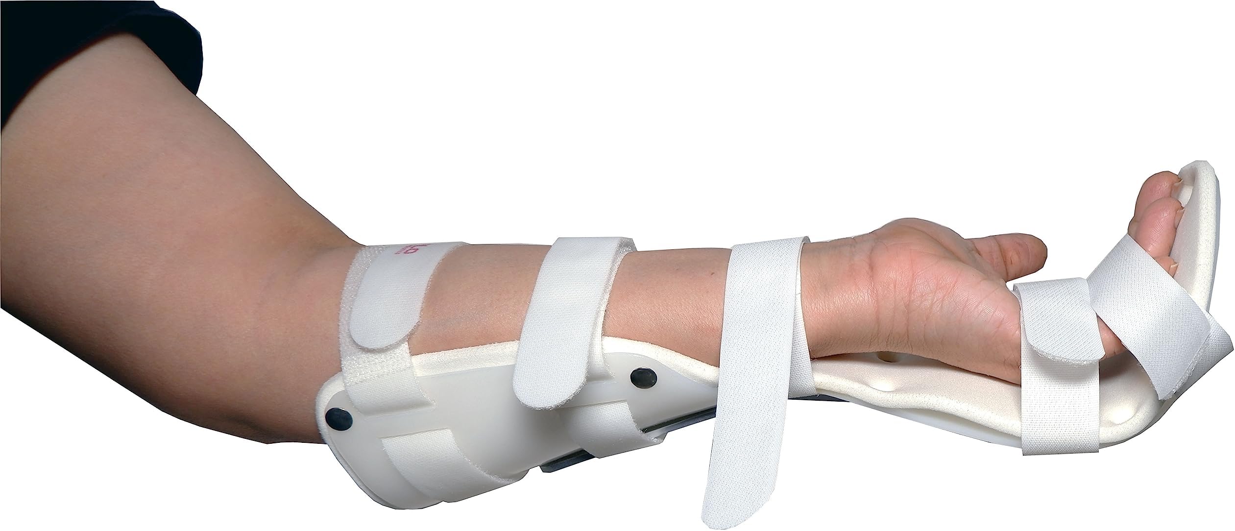 SALO Orthotics Dorsal Hand Splint - Malleable Cock-Up Wrist Brace for Immobilization, Pain Relief & Functional Support - Ideal for Fractures, Sprains, and Post-Surgical Recovery (Size Medium)