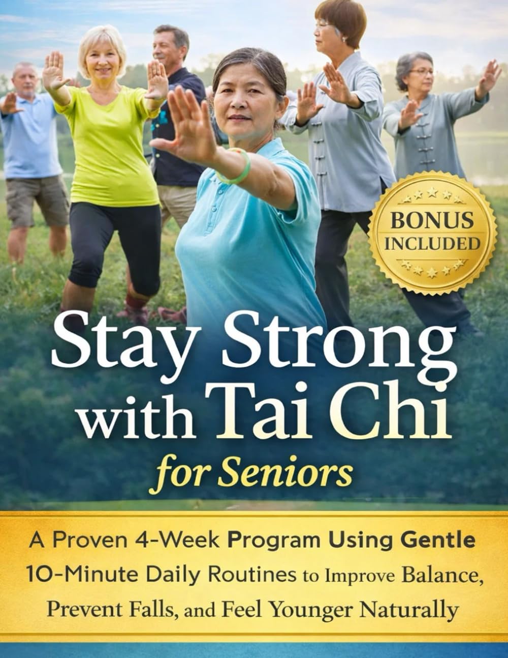 Stay Strong with Tai Chi for Seniors: A Proven 4-Week Program Using Gentle 10-Minute Daily Routines to Improve Balance, Prevent Falls, and Feel Younger Naturally