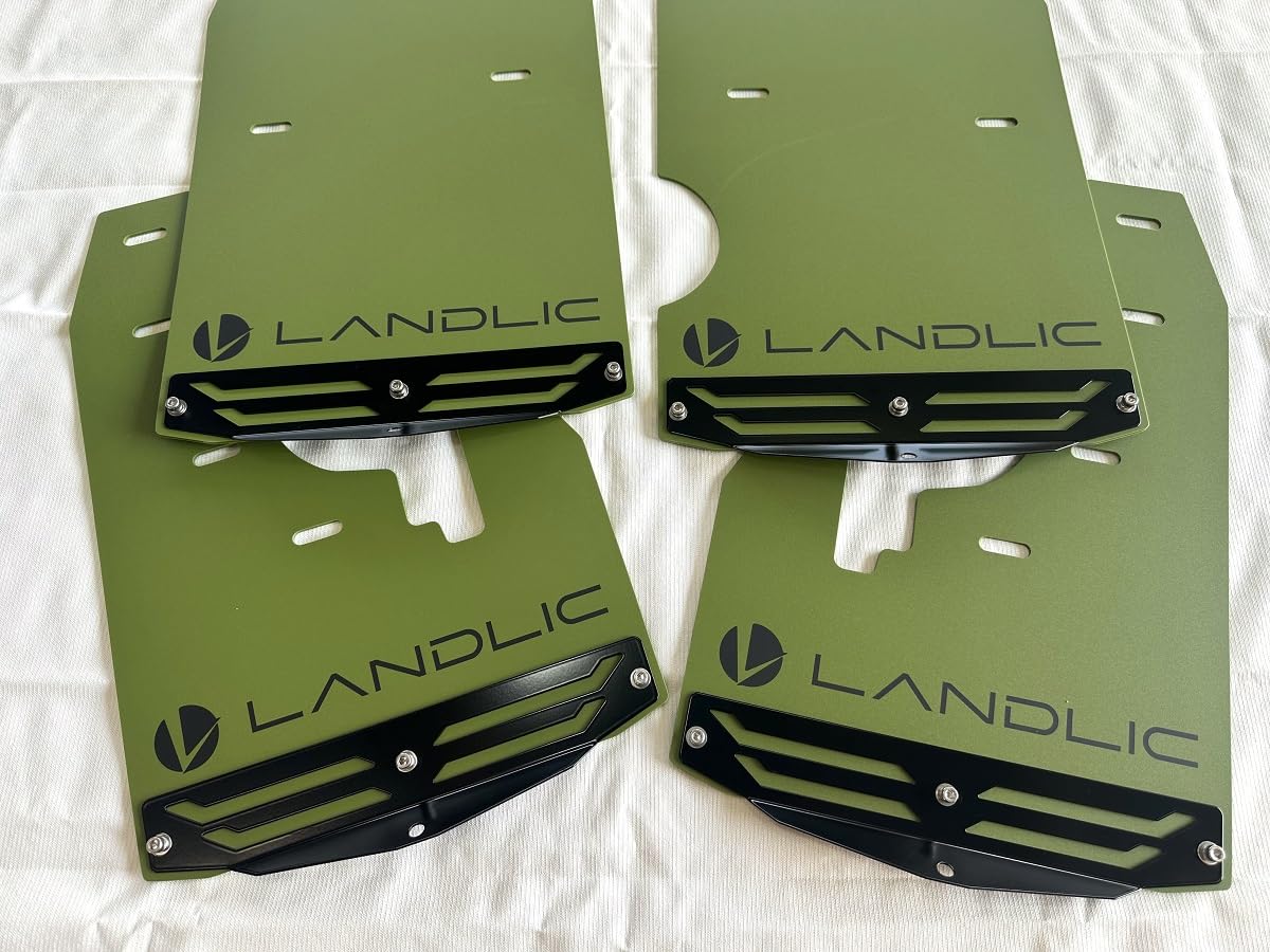Amazon.co.jp: ランドリック(LANDLIC) マッドフラップ OLIVE(オリーブ 