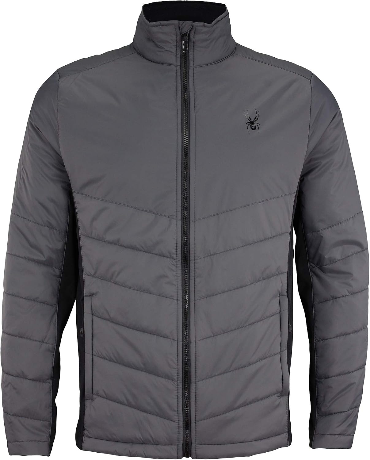 Spyder Men's Stealth Power Stretch Jacket, Polar (F20) Medium