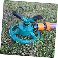 Vista 3 de Wakauto Automatic Rotating Lawn Sprinkler Spray Mode Garden Watering Tool with Stable Base for Vegetable and Above Ground Irrigation