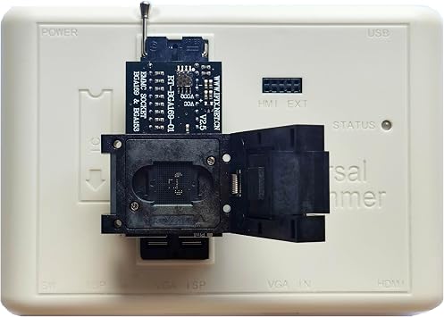 RT-BGA169-01 BGA169 / BGA153 EMMC Adapter V2.5 with 4pcs BGA bounding Box only for isp rt809 RT809H Programmer Programmer Chip Reader Writer Programmer Integrated Circuit Modules