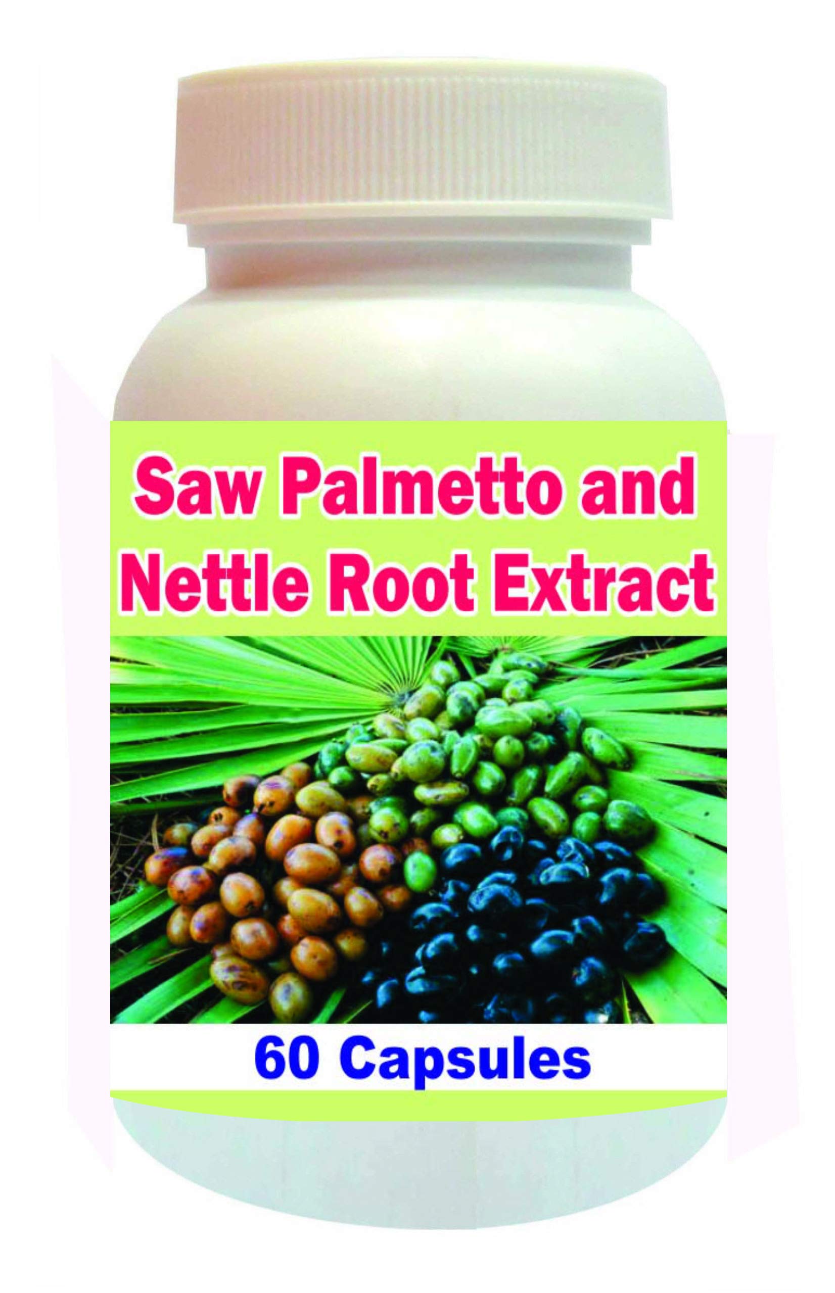 Tonga Herbs SAW PALMETTO AND NETTLE ROOT EXTRACT CAPSULES - 60 CAPSULES {GET 1 BOTTLE SAW PALMETTO AND NETTLE ROOT EXTRACT 60ML ROPS FREE} (B07QTKQK8Q) Amazon Price History, Amazon Price Tracker