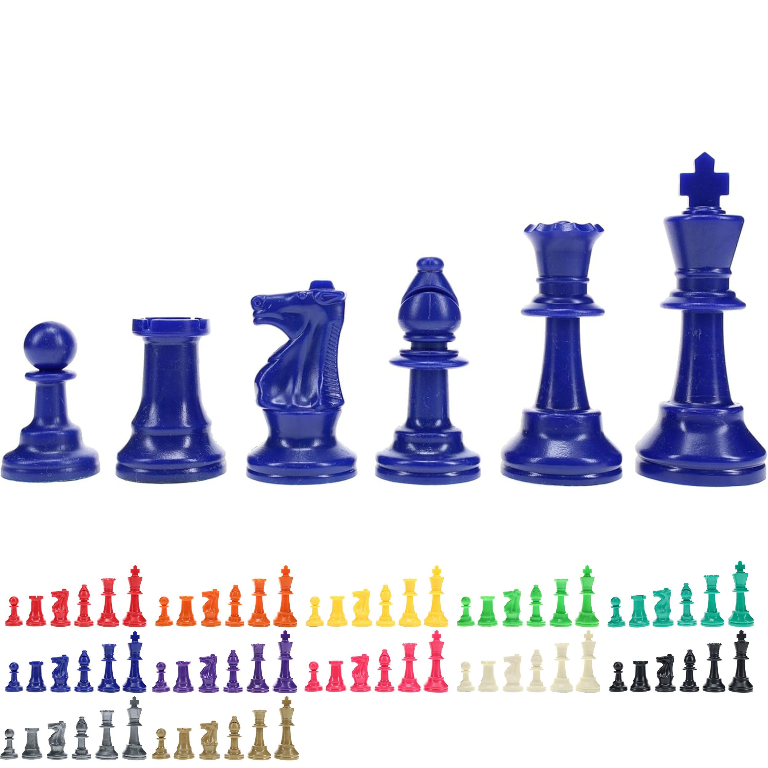 Amazon | WE Games Color Bright Plastic Staunton トーナメント