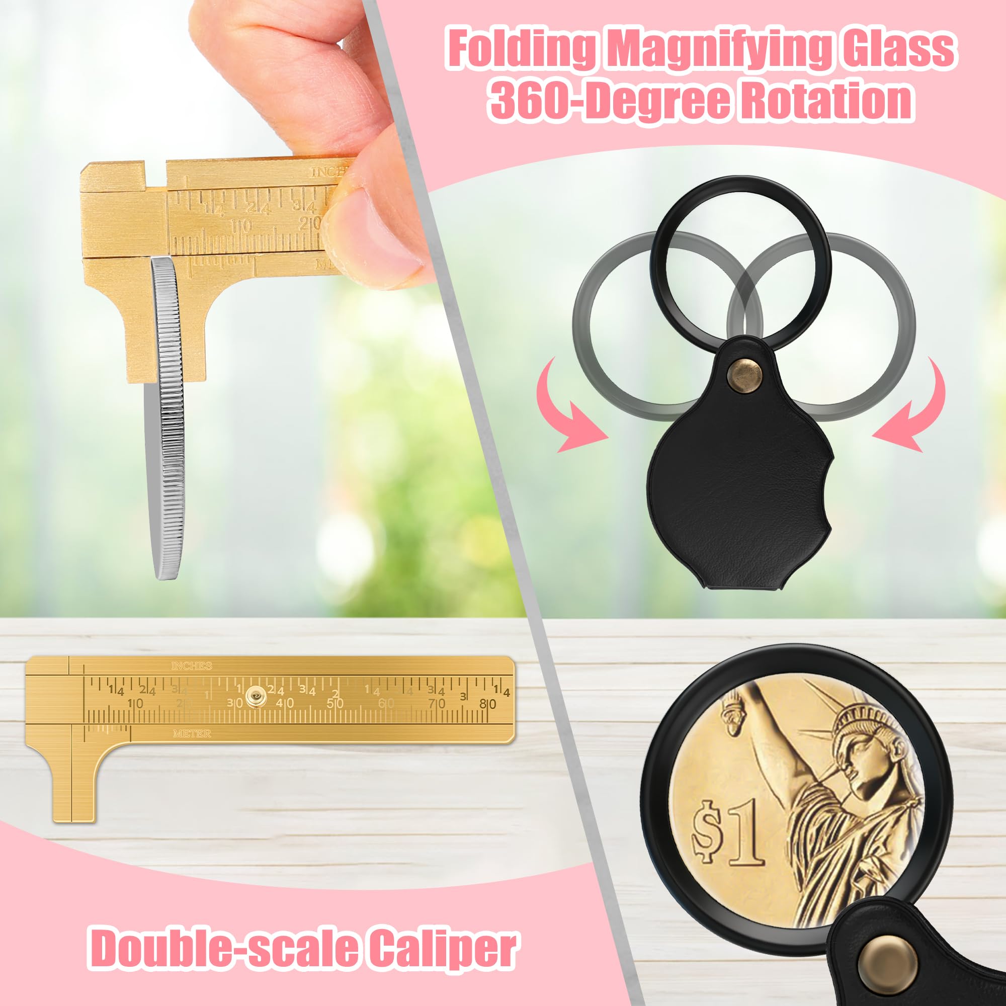 Snapklik.com : Silver Coin Tester Kit, Pocket Coin Testing Include Coin ...