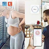 Vista 8 de SINGCALL Tuya WiFi SOS Wireless Calling Caregiver Localizador Sistema de Alerta de Llamadas para Pacientes Mayores Personas Mayores Discapacitados 1