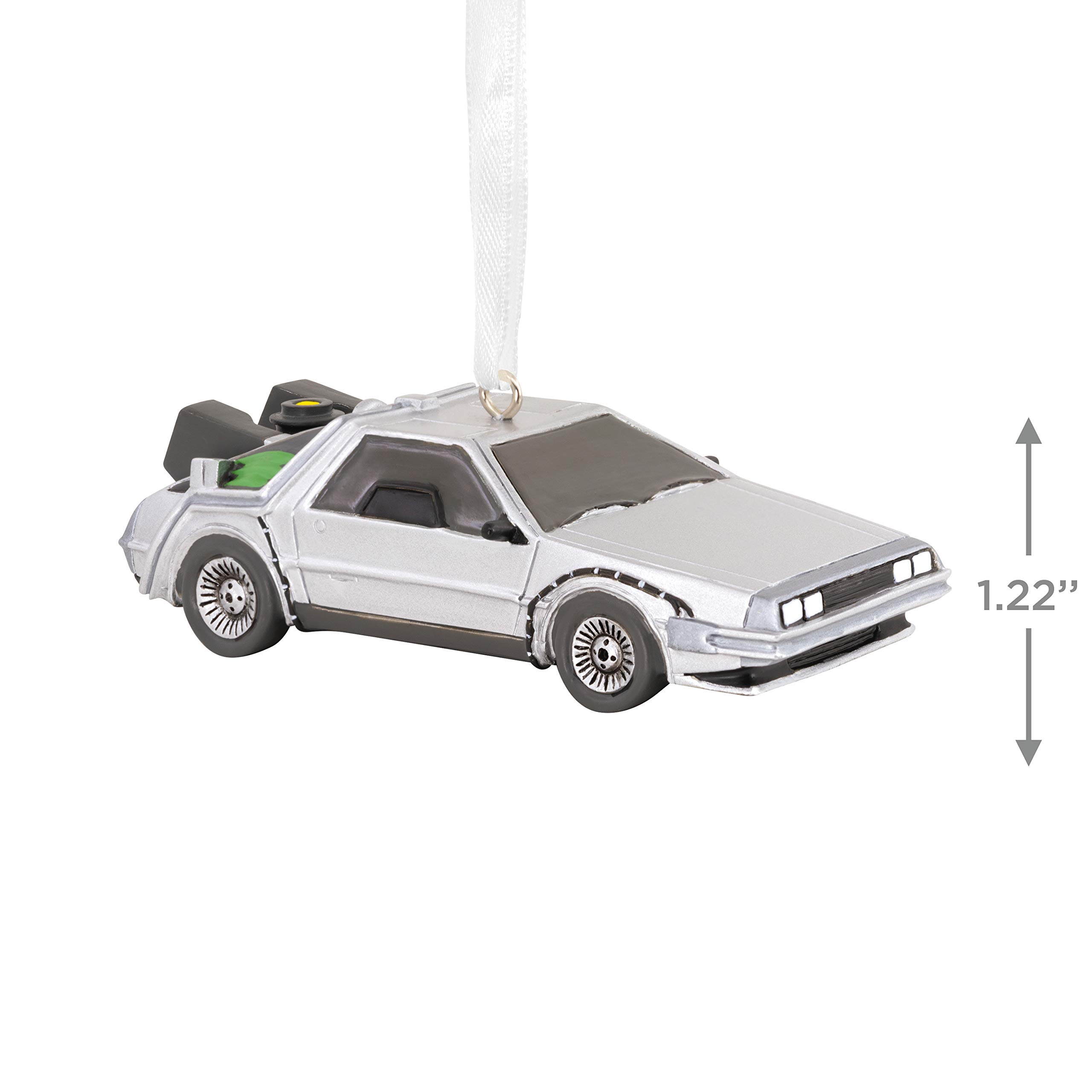 Coche Decorativo Regreso Al Futuro - Miniatura Ornamental, Ideal Para Coleccionistas Y Fans