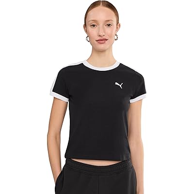 PUMA T7 Slim Fit Tee puma black