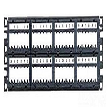 Panduit Modular Patch Panel Frame 6 Port Face Plate Type 48 Ports 2U CPPL48M6BLY CPPL48M6BLY