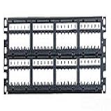 CPPL48M6BLY 48-Port Flat Patch Panel, Black