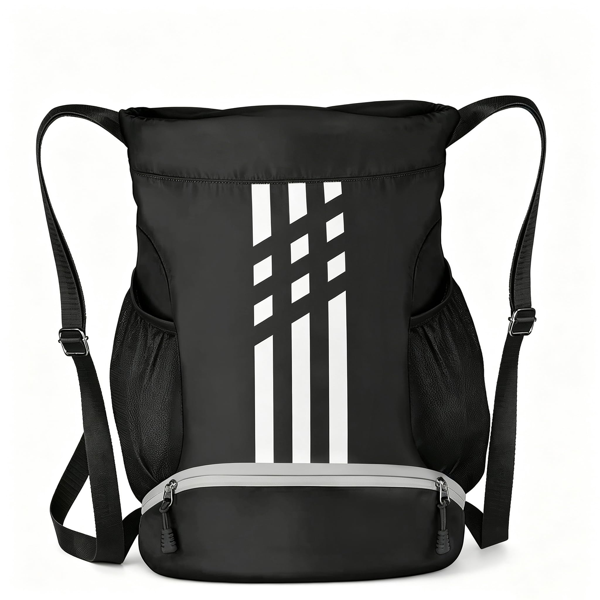 Soccer Bag, Youth Drawstring Backpack for Volleyball Basketball Sports