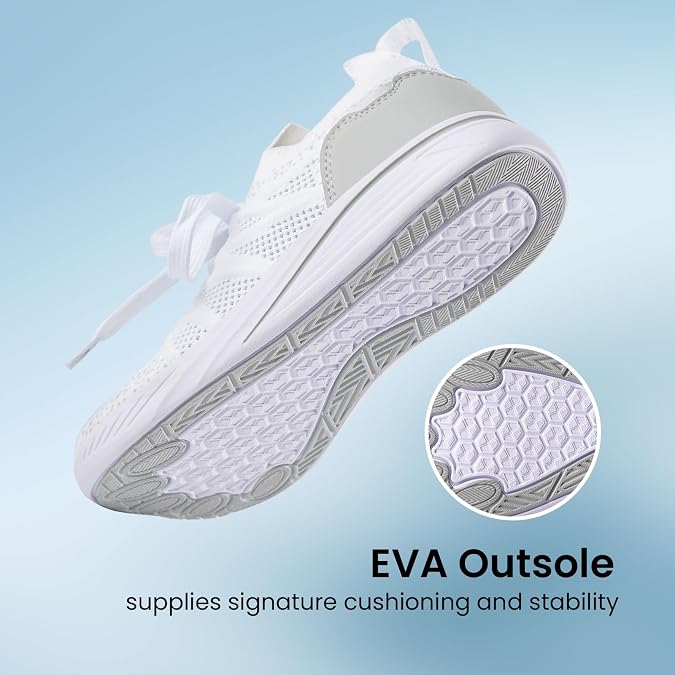 Women's Barefoot Shoes, Wide Toe Box Slip on Walking Shoes, Minimalist Breathable Sneakers for Workout Gym Travel