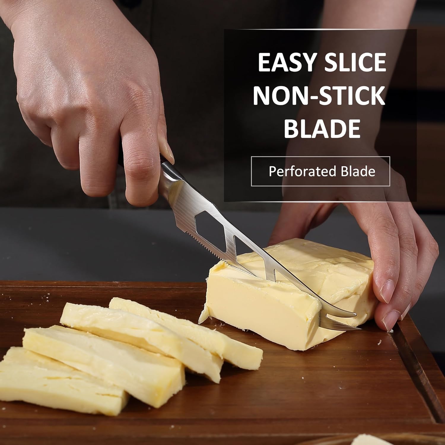 PAUDIN Boning Knife 6 Inch+5 Inch Cheese Knife