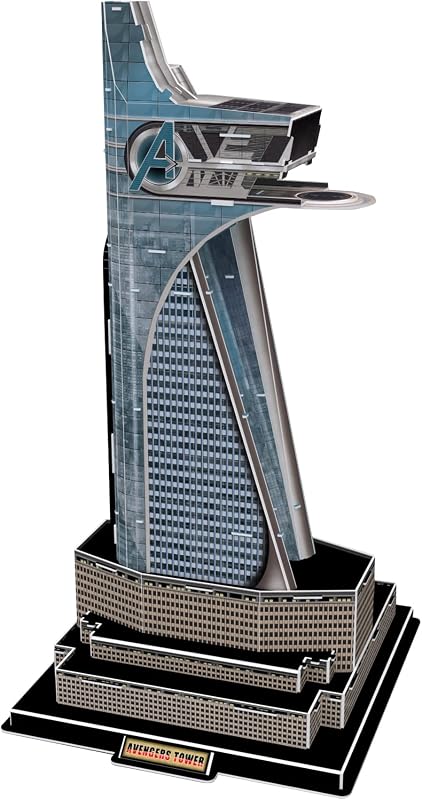 University Games U08553 Marvel Studios Avengers Tower 3D Puzzle