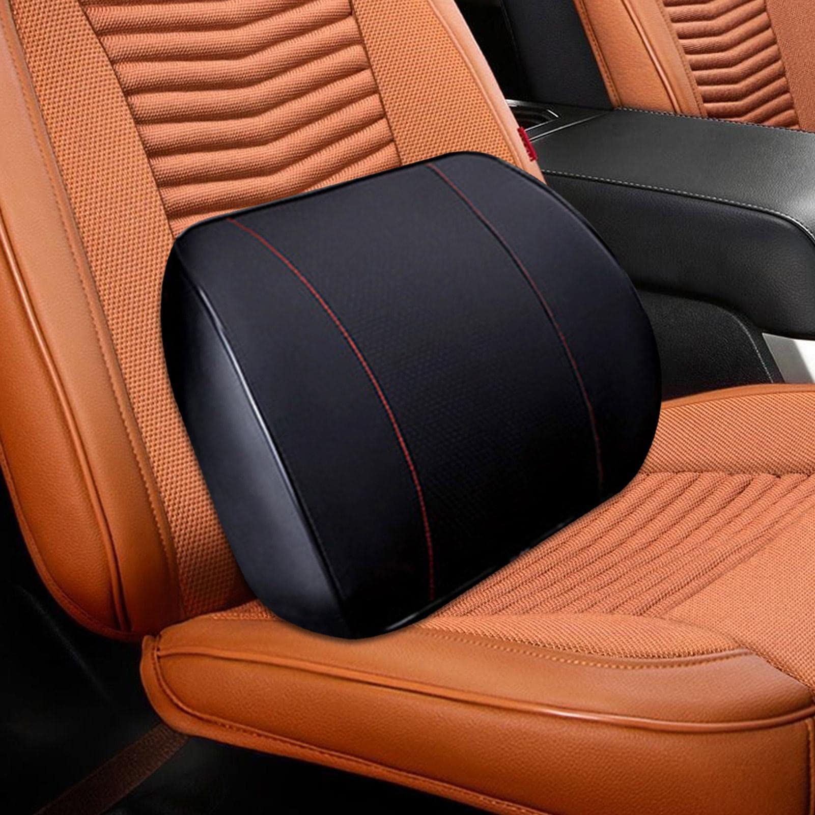 Cuscino ergonomico per poggiatesta per Auto - Memory Foam per Cuscino per poggiatesta per Auto, Cuscini per Collo per Auto per Guida, Supporto per Sedile Posteriore cervicale e poggiatesta per gioc