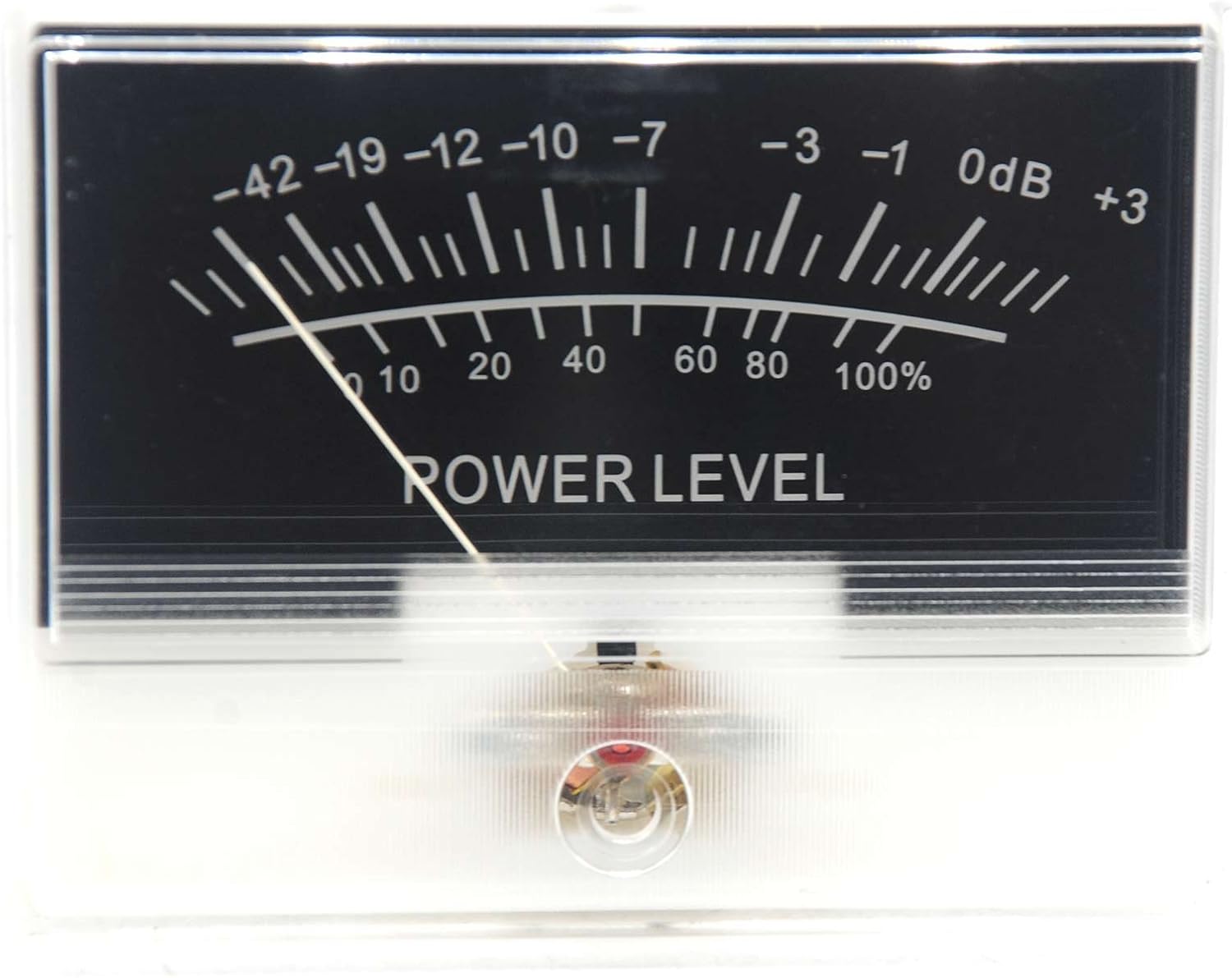 DB Level Header Amplifier chassis Audio Backlight TN-90-42 Panel VU meter