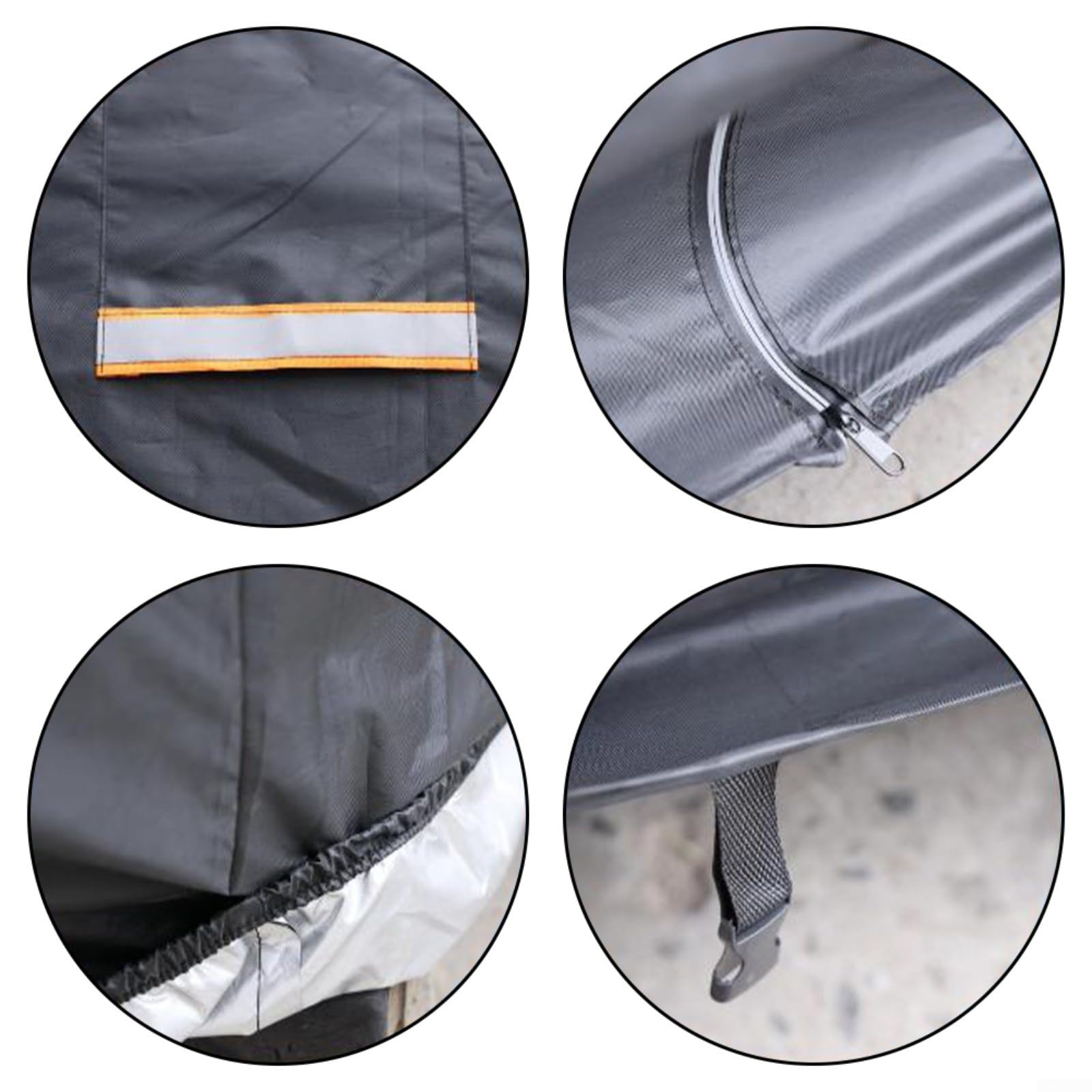 Oxford Lot de 2 housses de protection solaire pour chariot élévateur, imperméable, anti-poussière, 254 x 115 x 204 cm