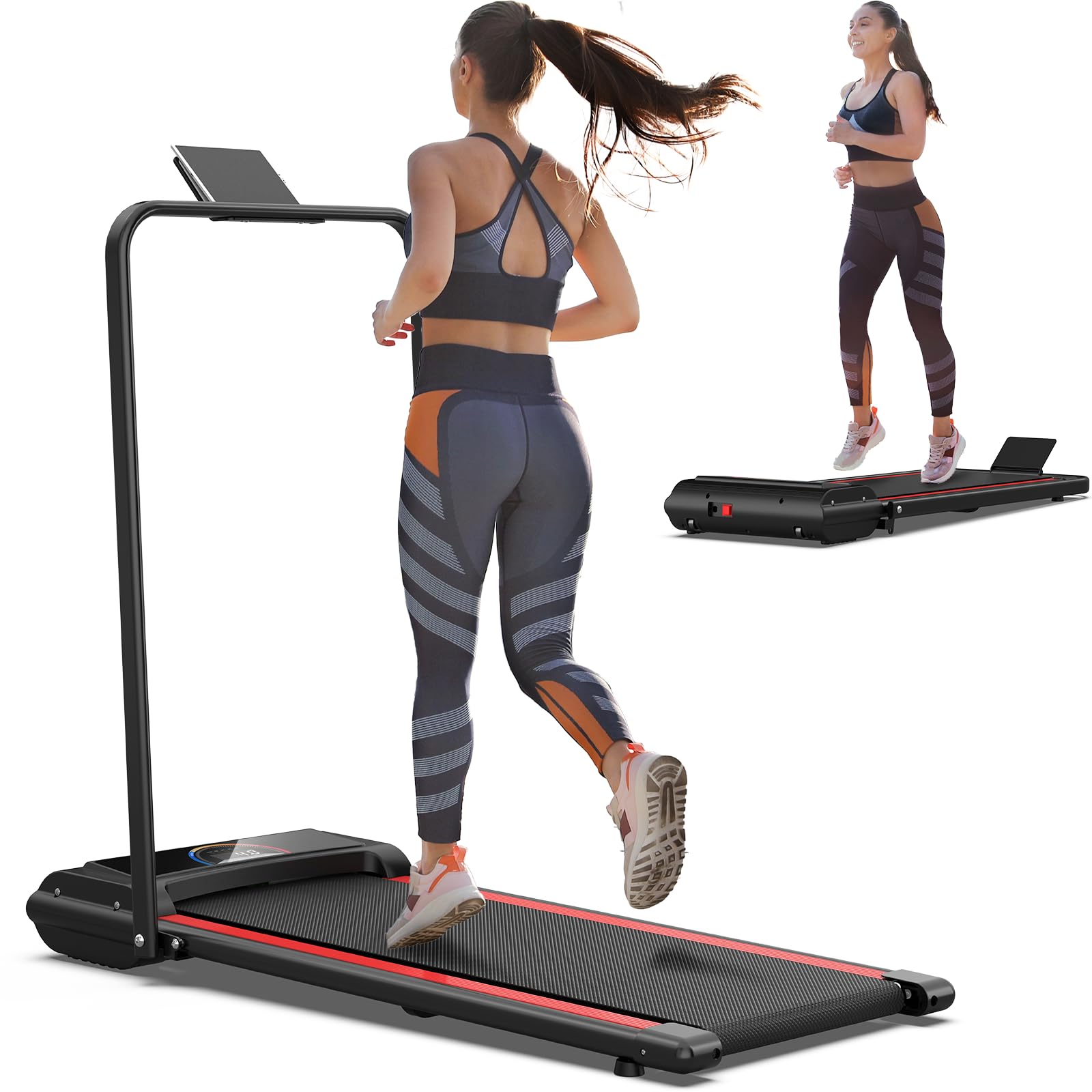 Cinta De Correr De 300 Libras Capacidad Para Debajo Del Escritorio Caminadora Para Caminar Caminadora Electrica Caminadora Sin Instalacion Para El