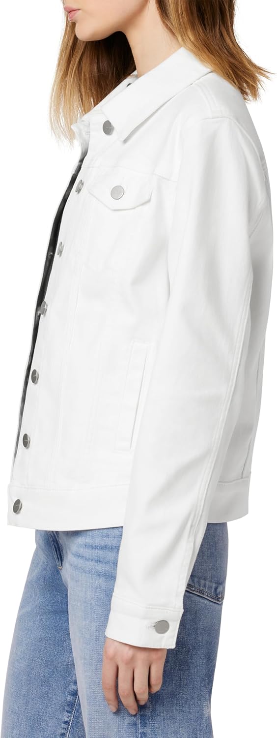 Joe's Womens The Relaxed Fit Comfort Stretch Denim Jacket - Image 2