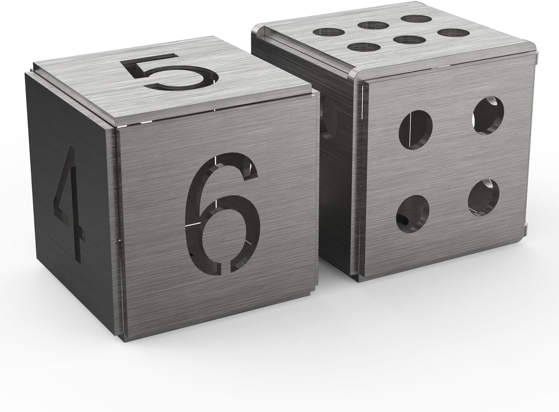 Stainless Steel Welding Practice Kit, 2pcs Cube Dice Welding Coupons Kit For Beginners Practice And Training For MIG TIG STICK ARC, Side Length 2.36 Inch