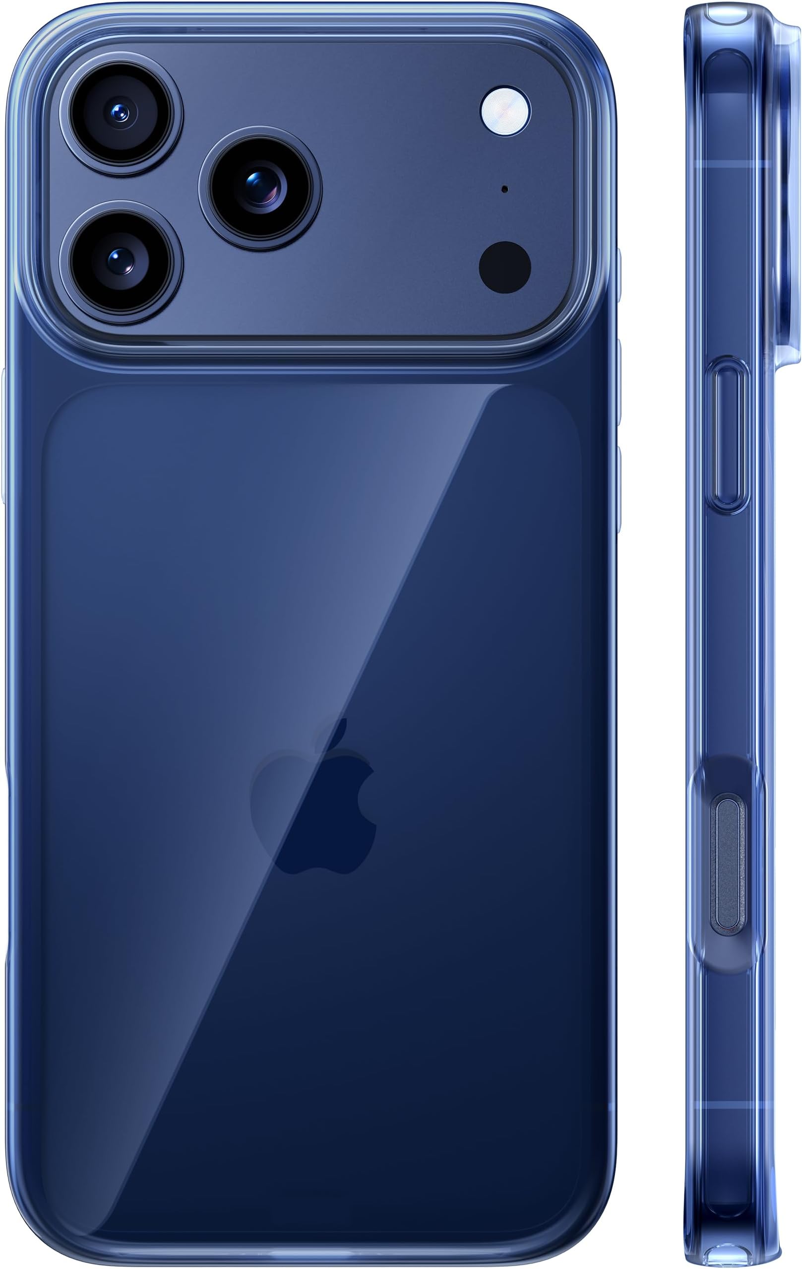 TORRAS for iPhone 17 Pro Case Crystal Blue, Ultra-Thin