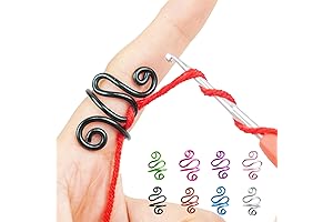Yarn Tension Ring for Effortless Knitting