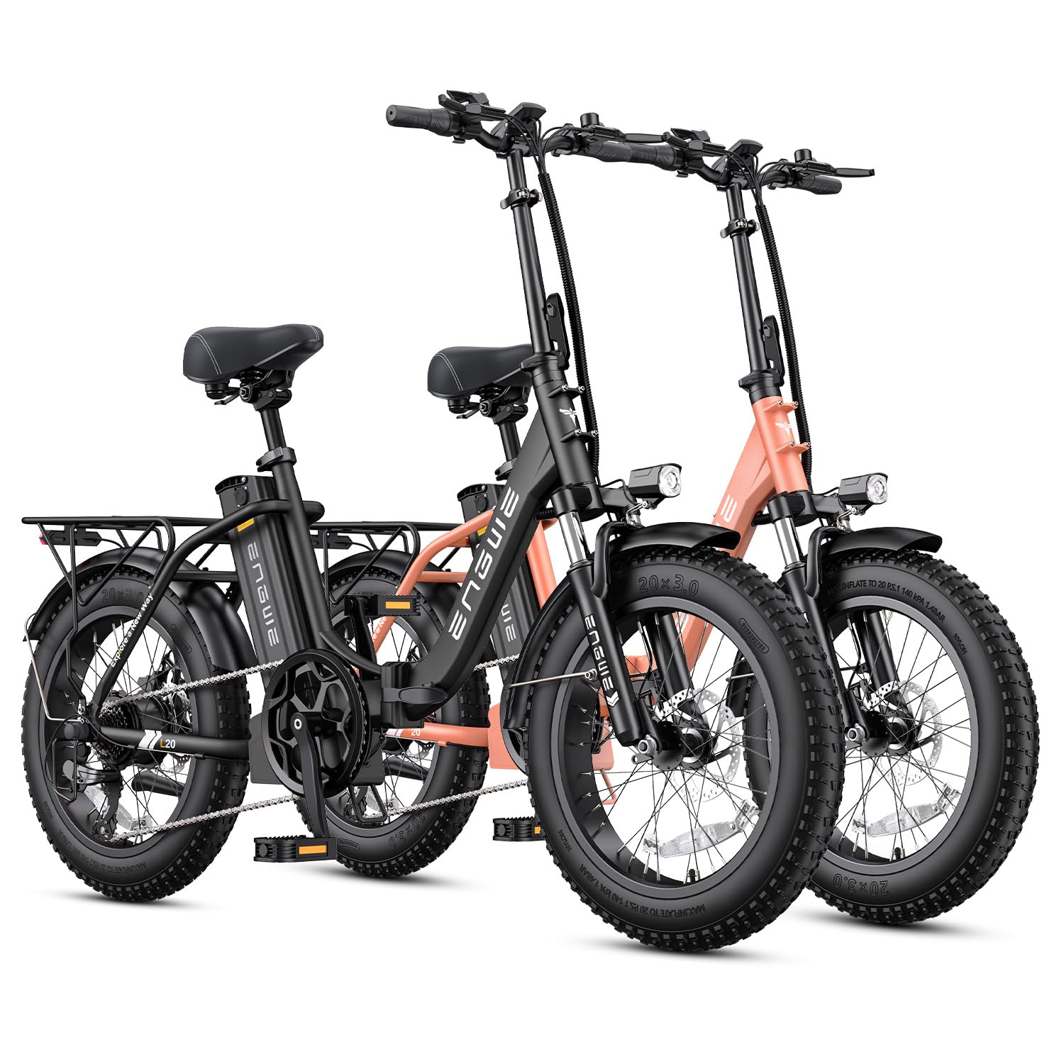 ENGWE L20 2.0 Folding Fat Tire E-Bike