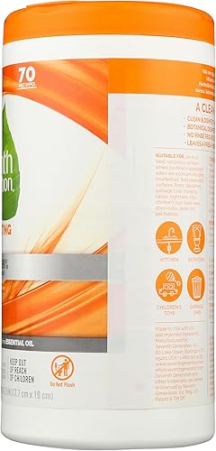 Miniatura 14 de Toallitas desinfectantes Seventh Generation, multisuperficie , Agua (Aqua), 6, 6