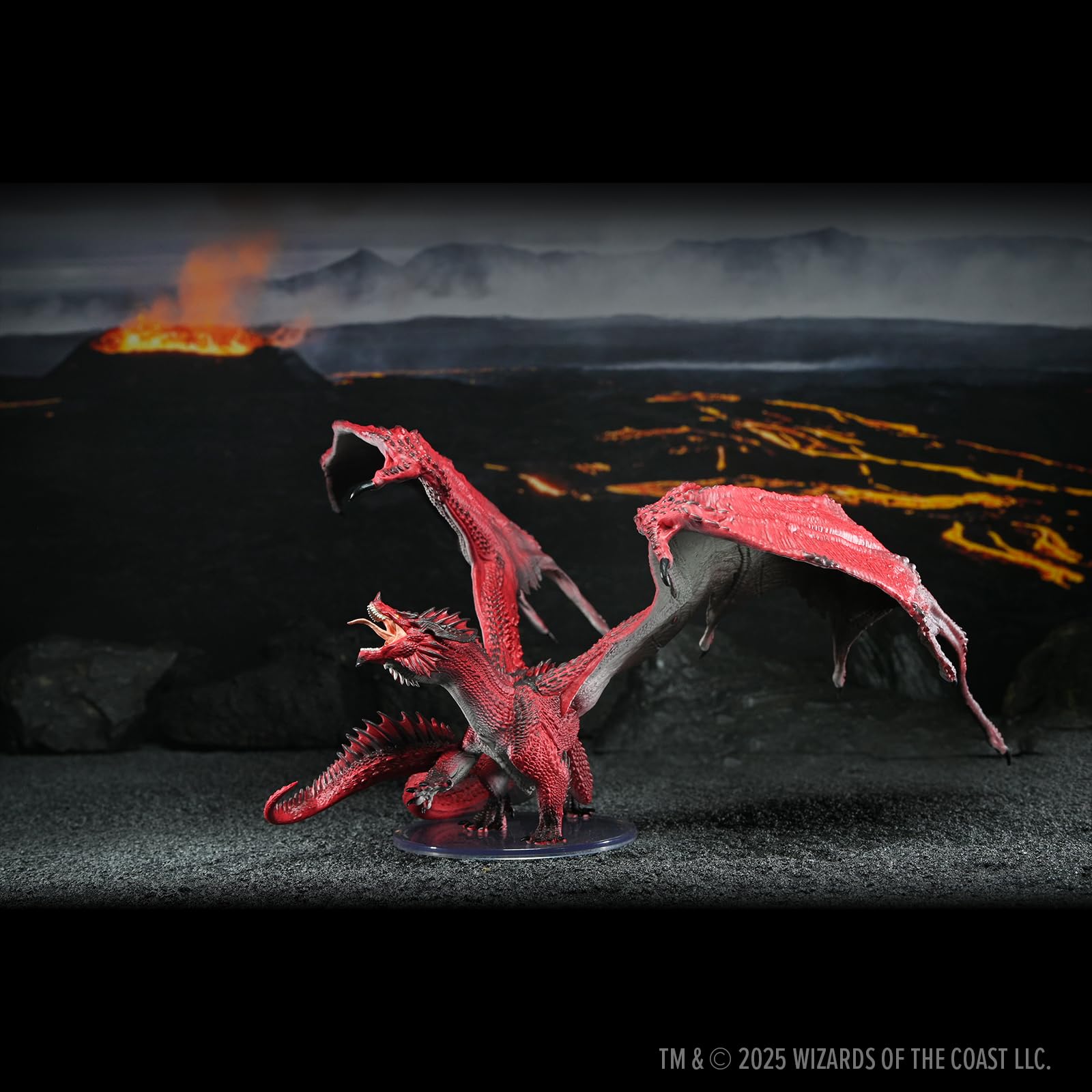 WizKids Icone di D&D dei Reami: Tiranno Drago Rosso Adulto
