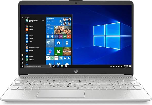 HP Computadora portátil con pantalla HD de 15.6 pulgadas, Intel Core i3-1115G4 (hasta 4.1 GHz), 16 GB de RAM, 256 GB SSD, cámara web, Bluetooth, Wi-Fi, HDMI, Windows 10 S, color plateado 🥇✔️ ® A Pedido 🏆™