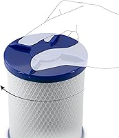 Vista 4 de Smart Pack Water Filters iFilters - Filtro de agua de carbón activado con cáscara de coco de alta pureza, vida útil de 750 GPD, 0.5 micras