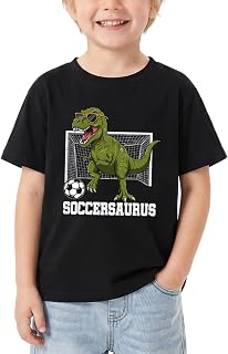 Boys Soccer Shirt 2026 Kids USA Soccer T-Shirt Funny Graphic Tees 7-9 Years