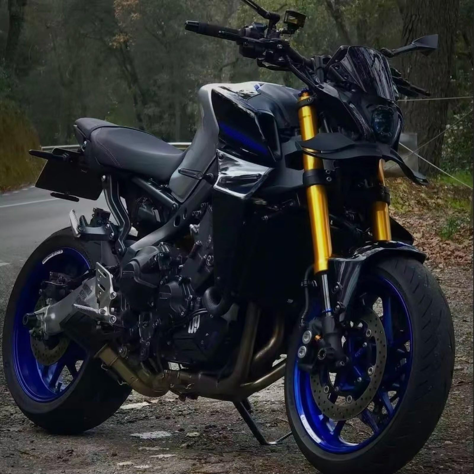 Motorrad-Flügelspoiler Für MT-09/SP 2022 Aerodynamisches Winglet