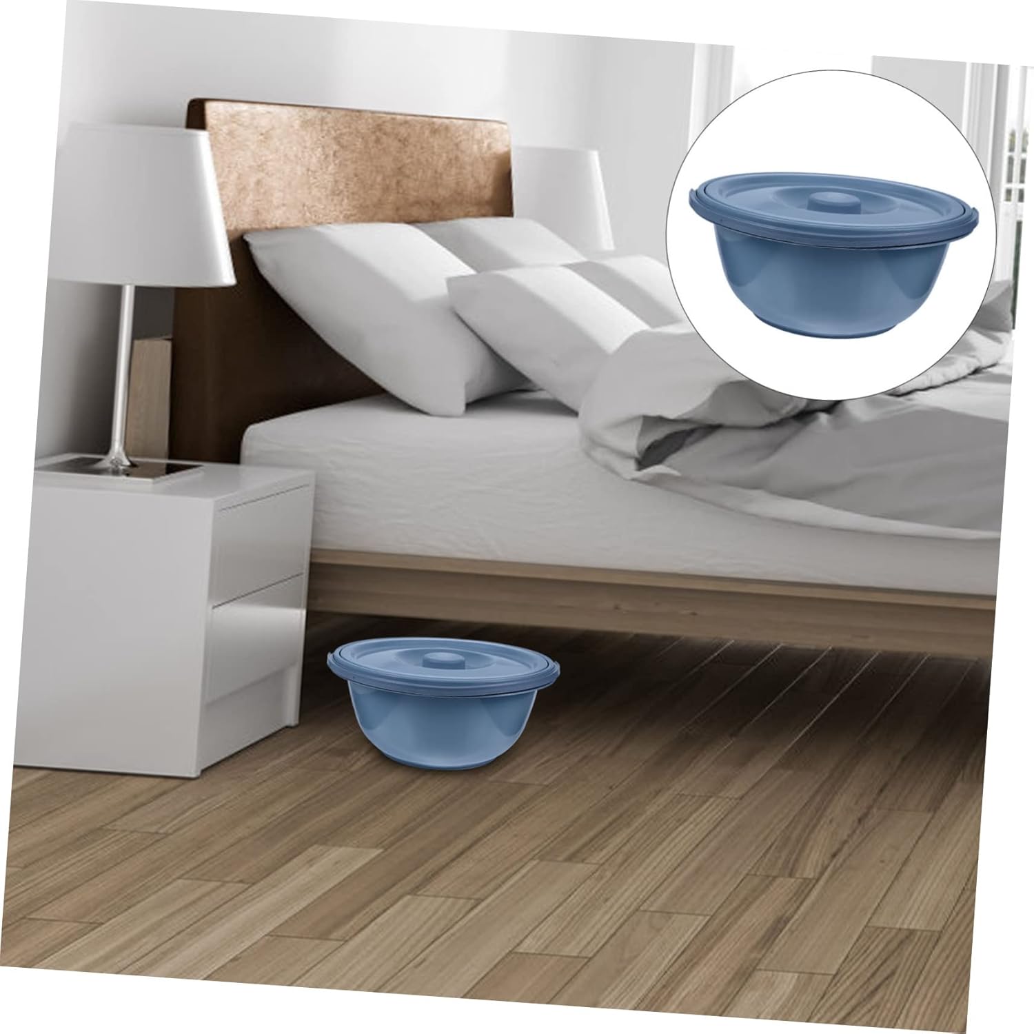 Spittoon Lid for Urine Bucket Portable Urinal for Elderly Bed Pan Cover Random Style