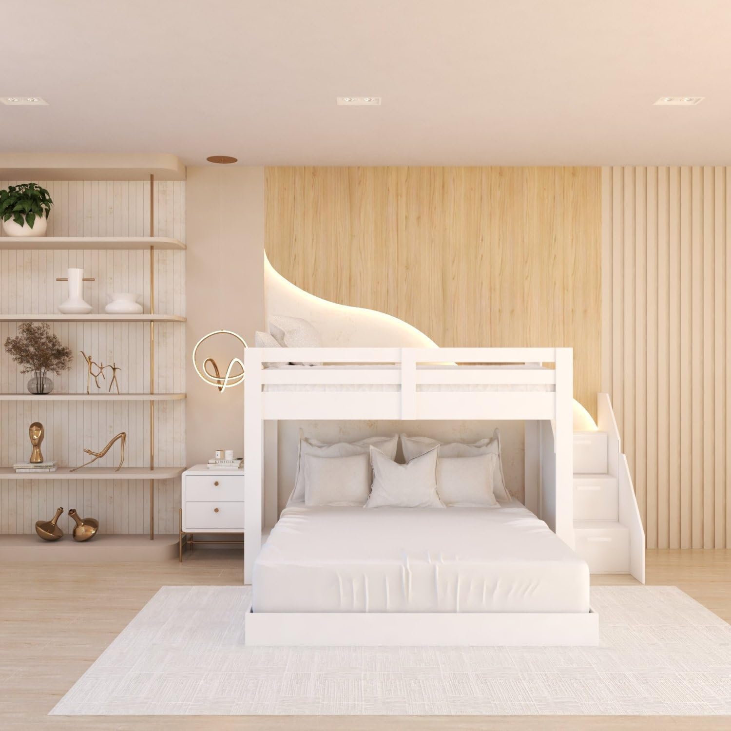 Beliche Casal Adulto Montessoriano Star Plus Casatema Branco