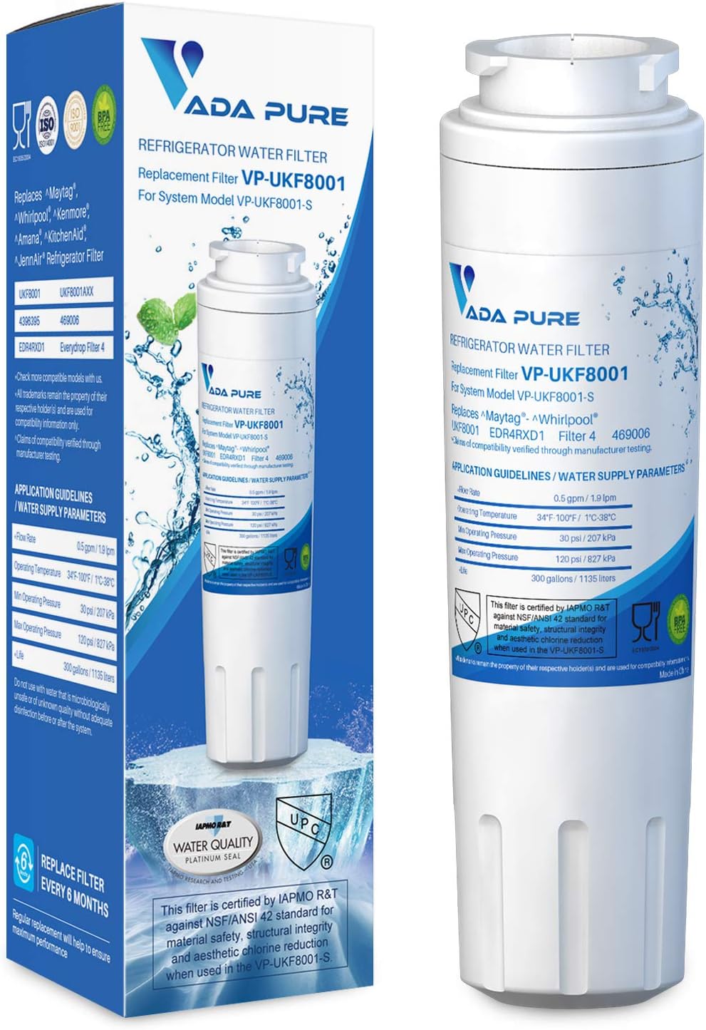 Everydrop Value by Whirlpool, Replacement Water Filter for