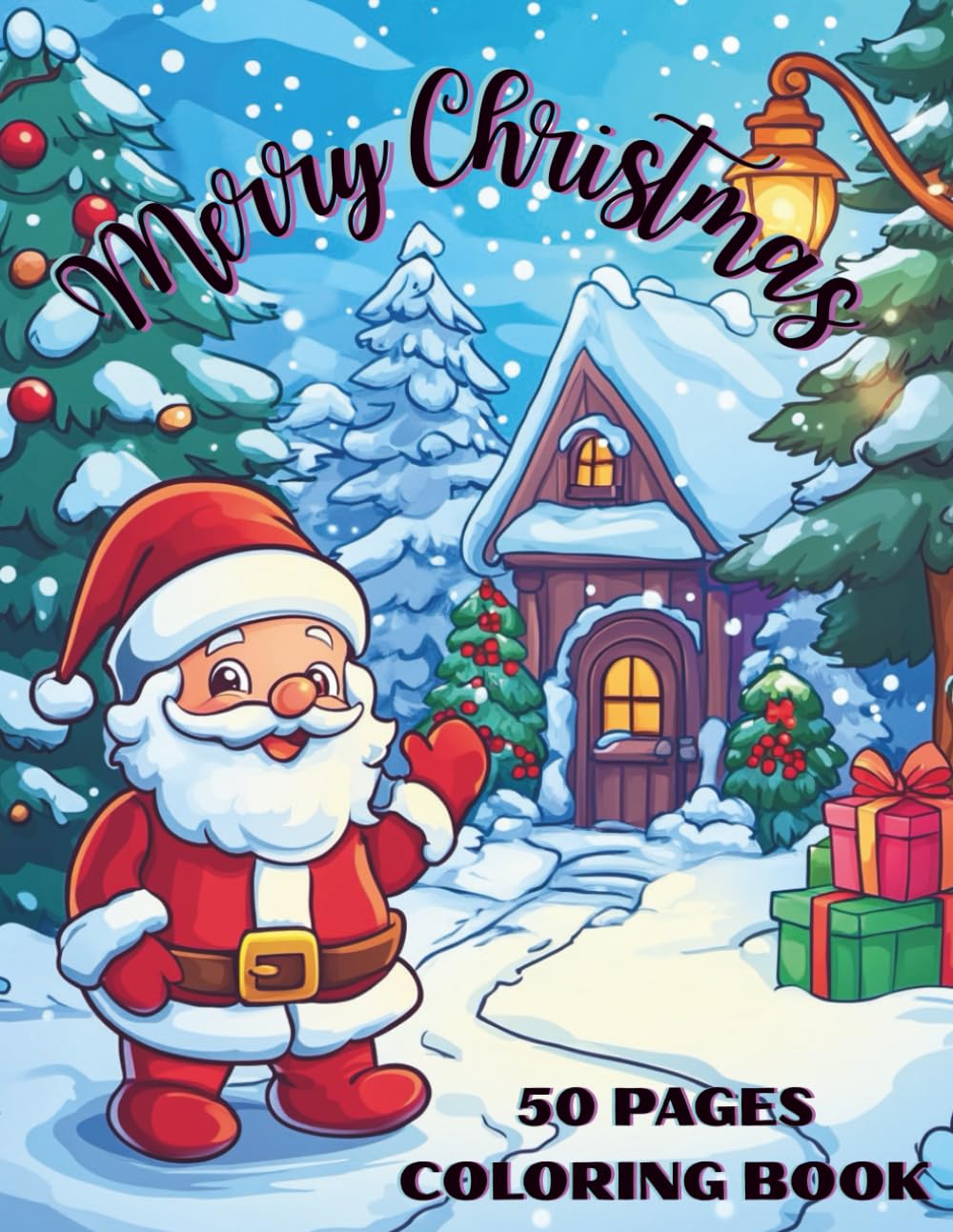 The Magical Christmas Coloring Journey: Holiday Cheer, Festive Scenes, and Winter Wonder Pages