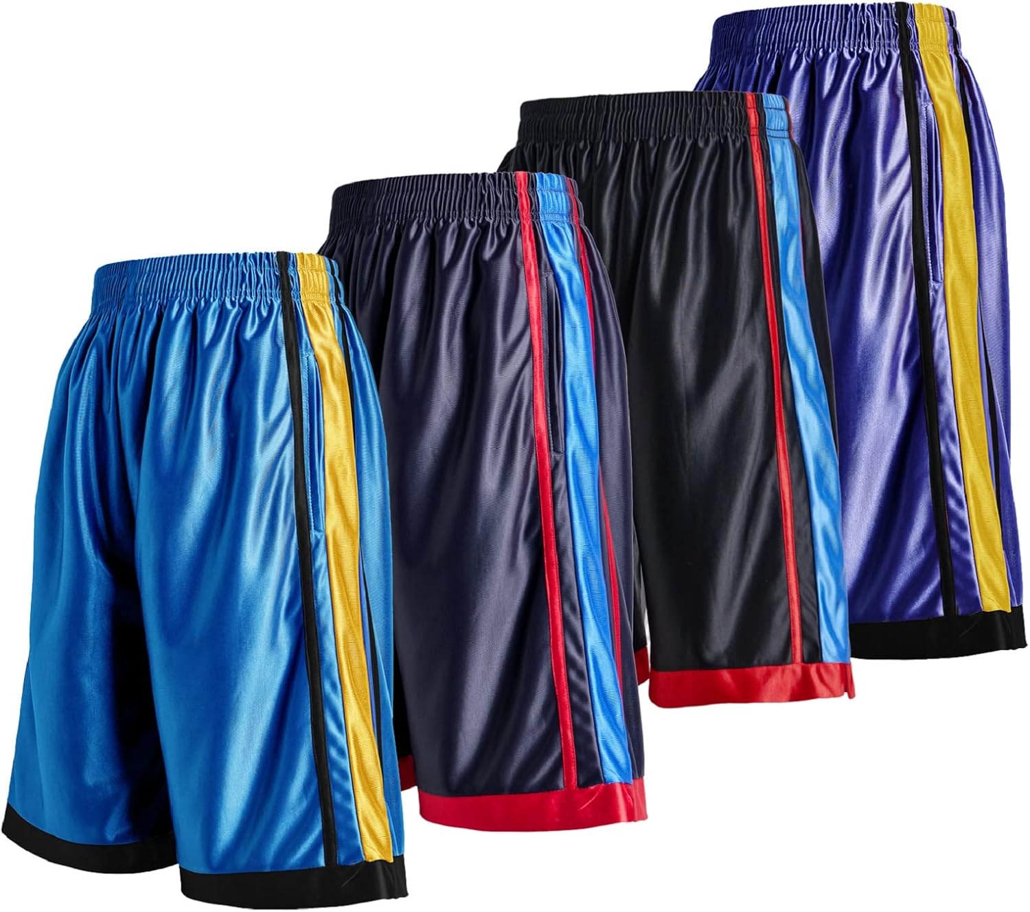Facitisu Men Basketball Shorts Athletic Quick Dry Gym Activewear Lightweight Shorts with Pocket