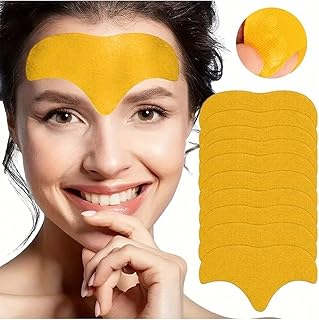 Parches antiarrugas para la frente, máscara d...