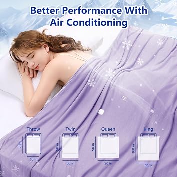 Topcee Cooling Throw Blanket